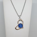 Nail Polish Hearts Pendant Necklaces