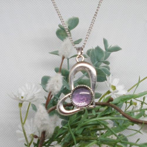 Nail Polish Hearts Pendant Necklaces