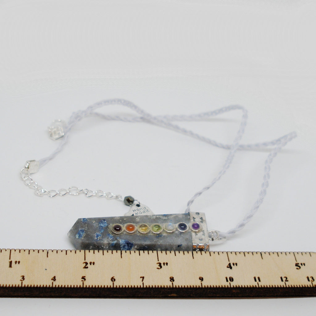 Lazulite Chakra Necklace