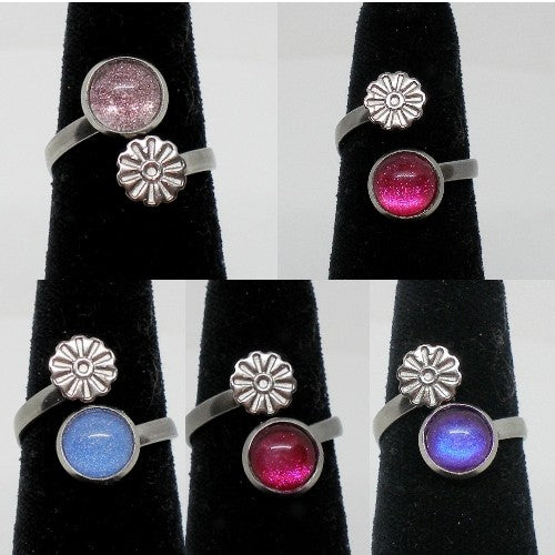 Polish Flower Rings