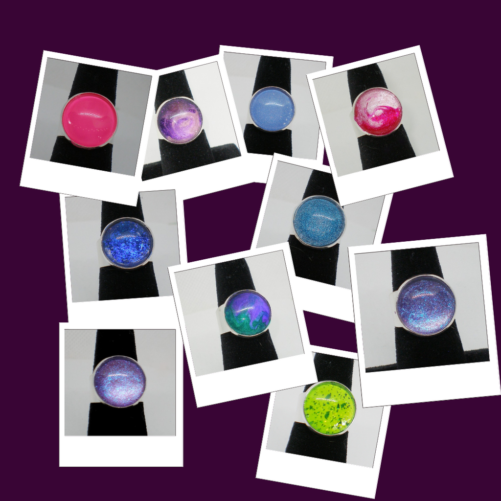 Fun Polish Rings