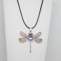Polish Dragonfly Pendant Necklace