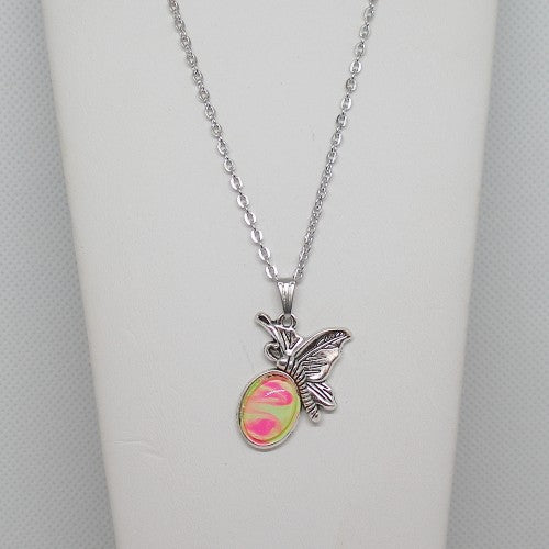 Small Butterfly Pendant Necklace