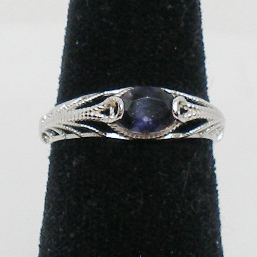 East West Iolite Ring