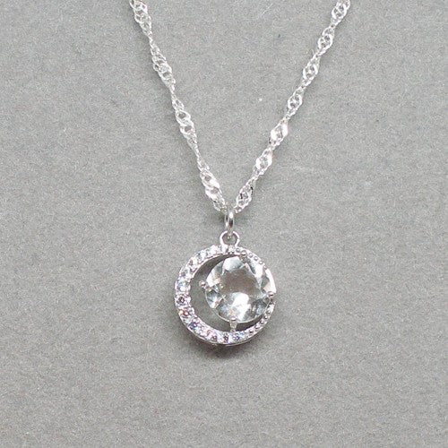 Rock Crystal Quartz Necklace