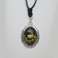 Autumn Pumpkin Pendant Necklace