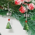 Crystal Holiday Tree Earrings
