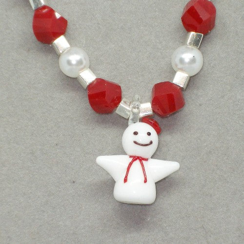 Snowman Choker Necklace